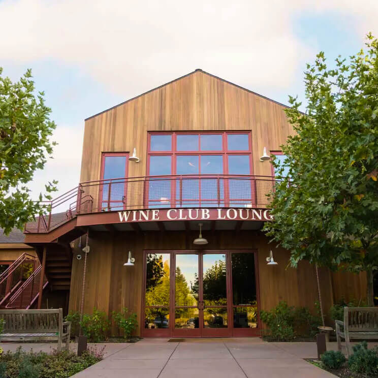 Cakebread Wine Club Lounge Entrance