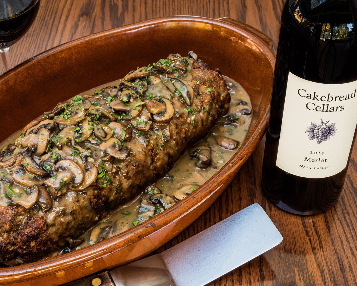 Mom&apos;s Meatloaf with Mushroom Gravy